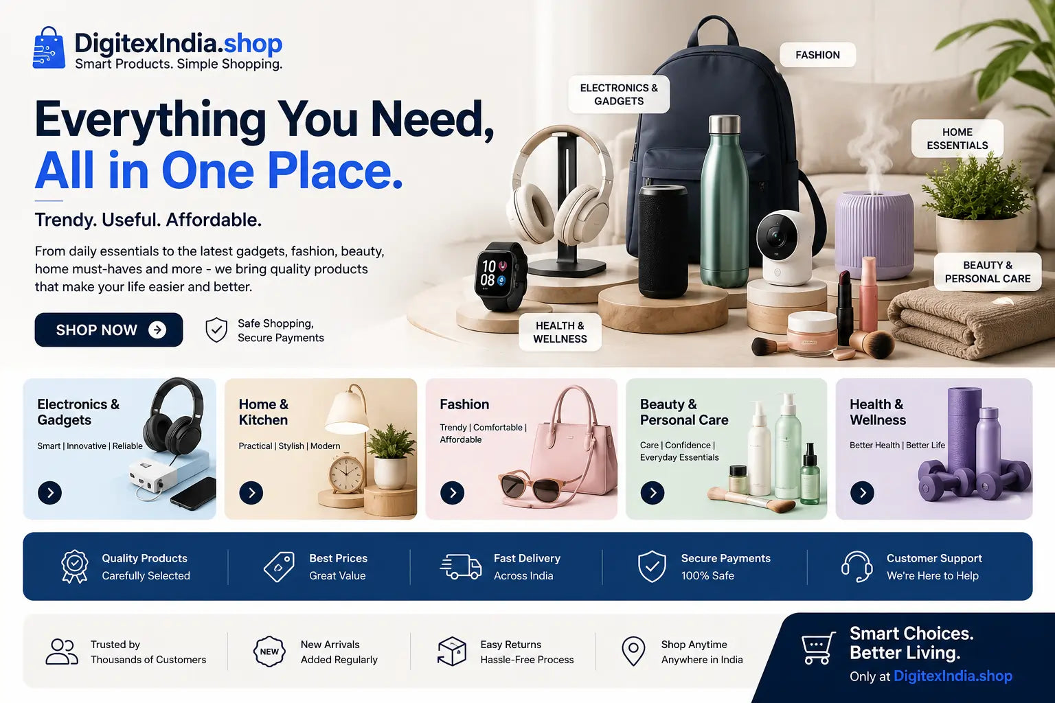 Home page